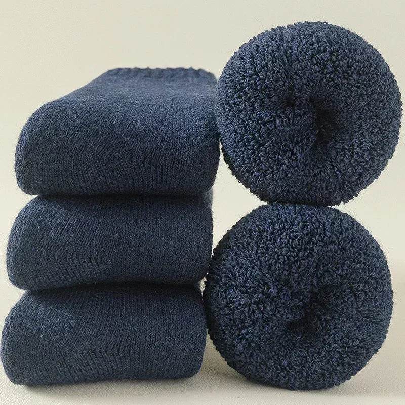 3 Pairs Wool Socks - Merino Wool for Outdoor Comfort - Military-Outdoors.com