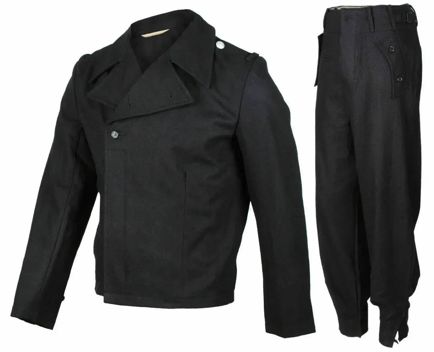 WW2 Panzer Uniform in black for military reenactments and collectors