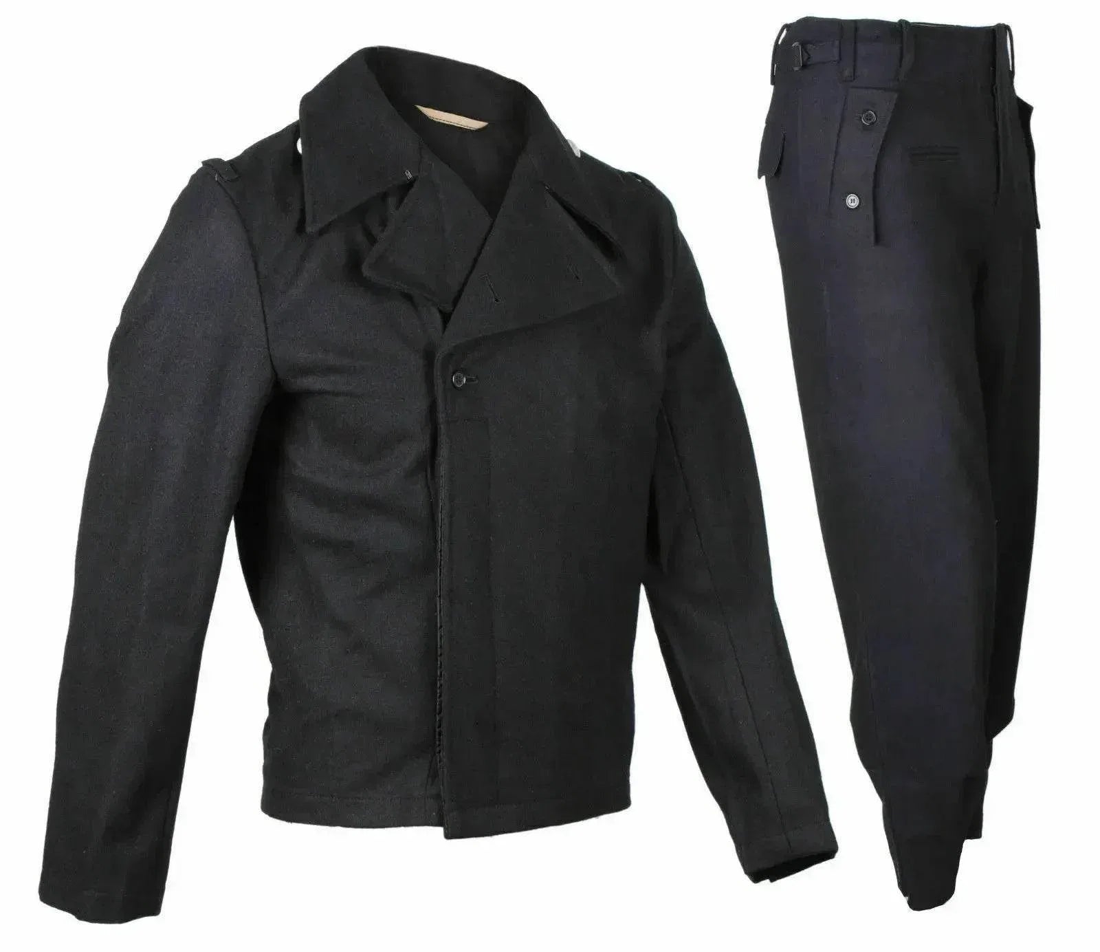 WW2 Panzer Uniform in black, perfect for historical reenactments