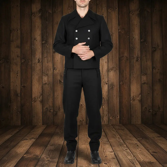 WW2 Panzer Uniform in black designed for historical reenactments
