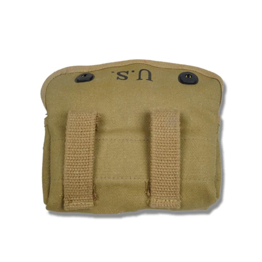 WW2 US tool kit pouch in khaki for military gear storage