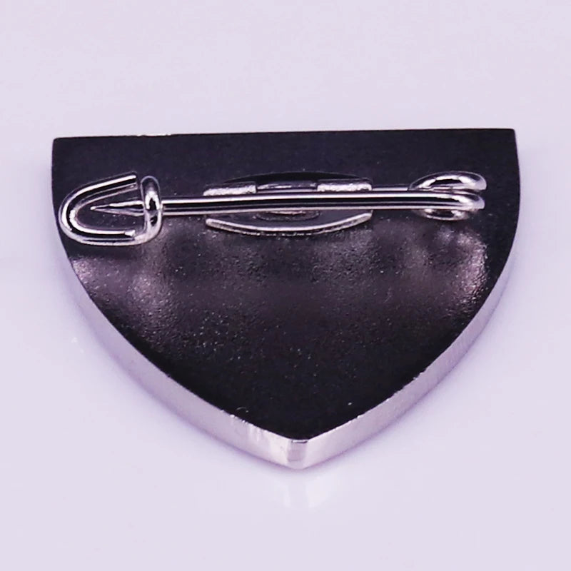 WWII German Air Force Badge in black with a secure pin back design