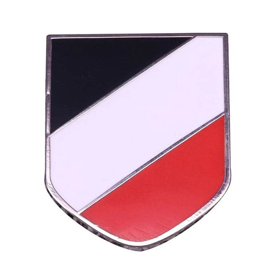 WWII German Army Helmet Side Shield Badge - Military-Outdoors.com