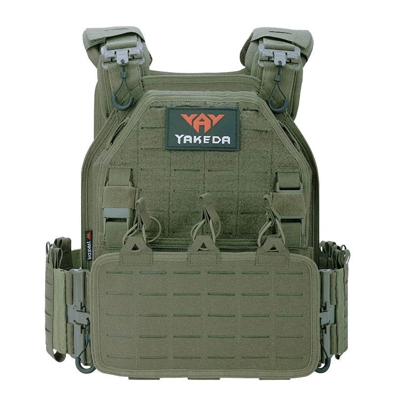 YAKEDA Tactical Vest Military-Grade Outdoor Armor - Military-Outdoors.com