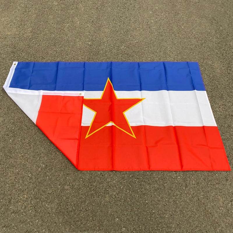 Yugoslavian Historical Flag 3x5 Ft - Military-Outdoors.com - Military-Outdoors.com