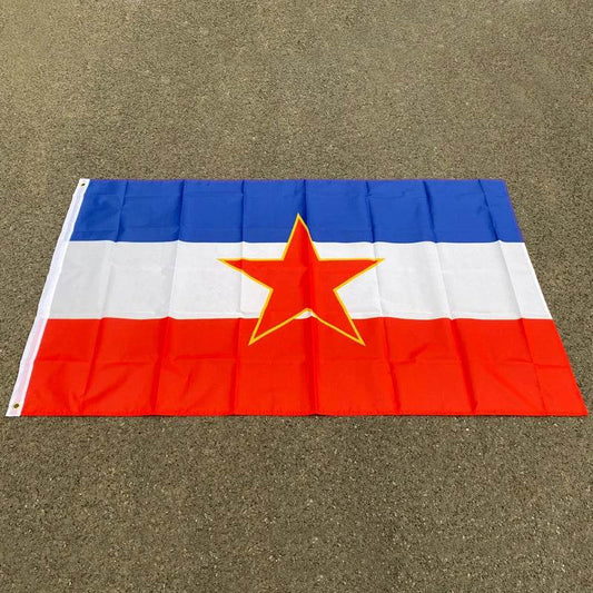 Yugoslavian Historical Flag 3x5 Ft - Military-Outdoors.com - Military-Outdoors.com
