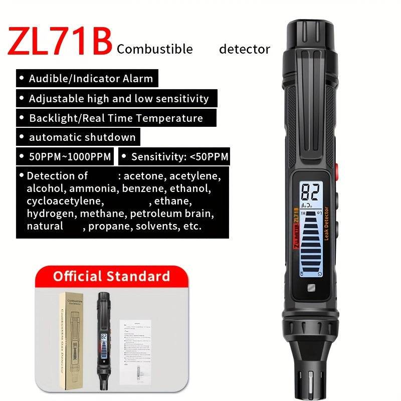 Combustible Leak Detector: Natural Gas, Alcohol, LPG, Methane - Military-Outdoors.com