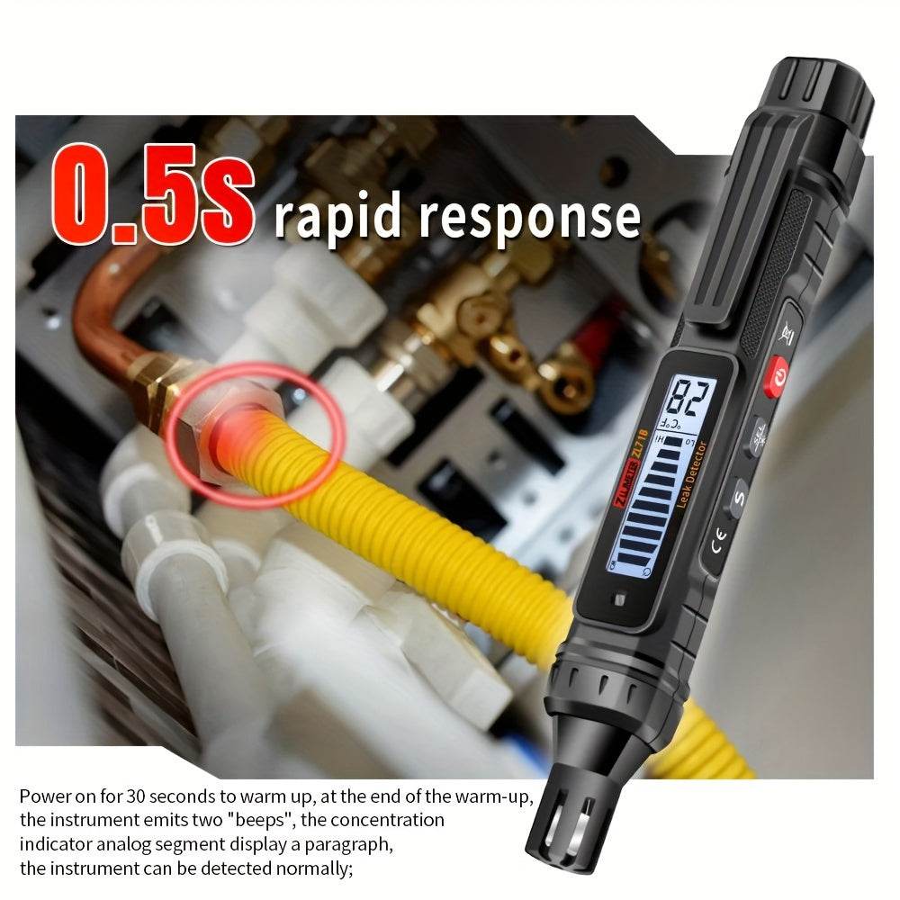 Combustible Leak Detector: Natural Gas, Alcohol, LPG, Methane - Military-Outdoors.com